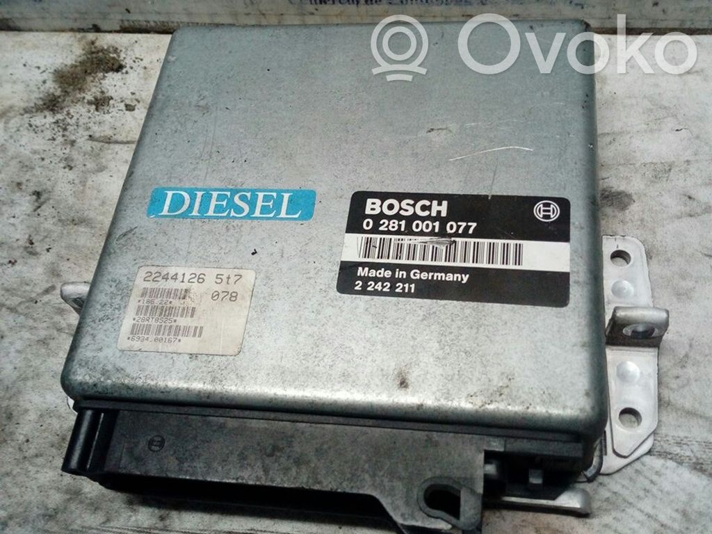 Engine control unit/module   0281001077