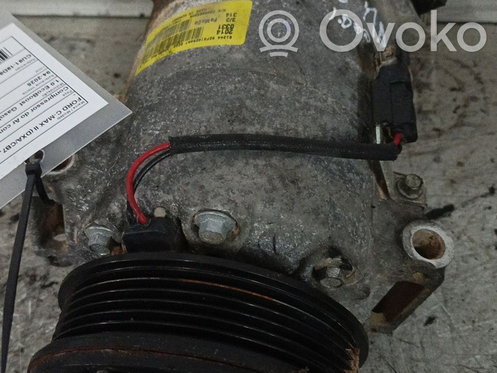 Ford C-MAX II Air conditioning (A/C) compressor (pump) 