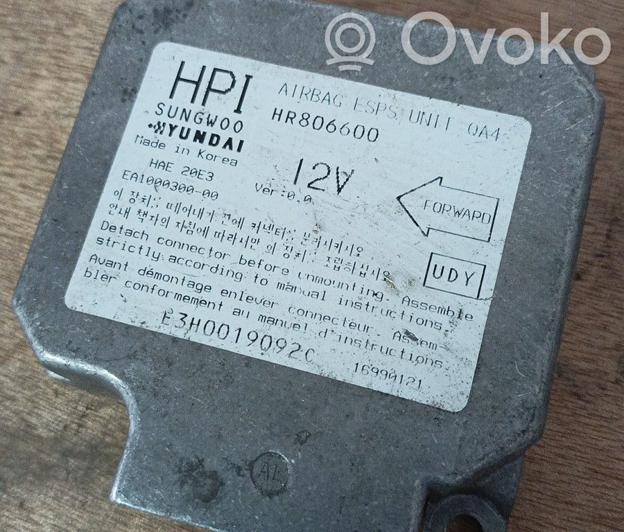 Airbag control unit/module   HR806600