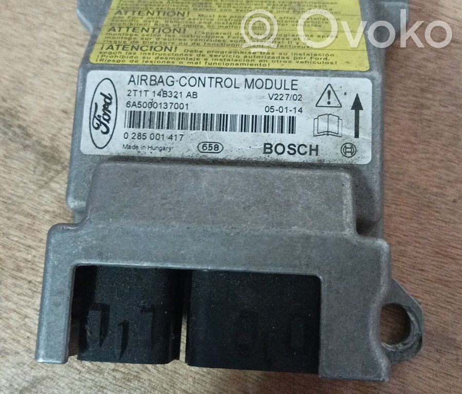 Airbag control unit/module   2T1T,14B321AB