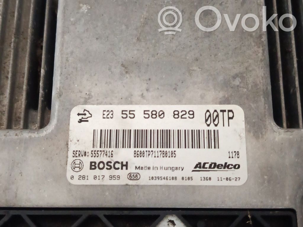 Engine control unit/module   55580829