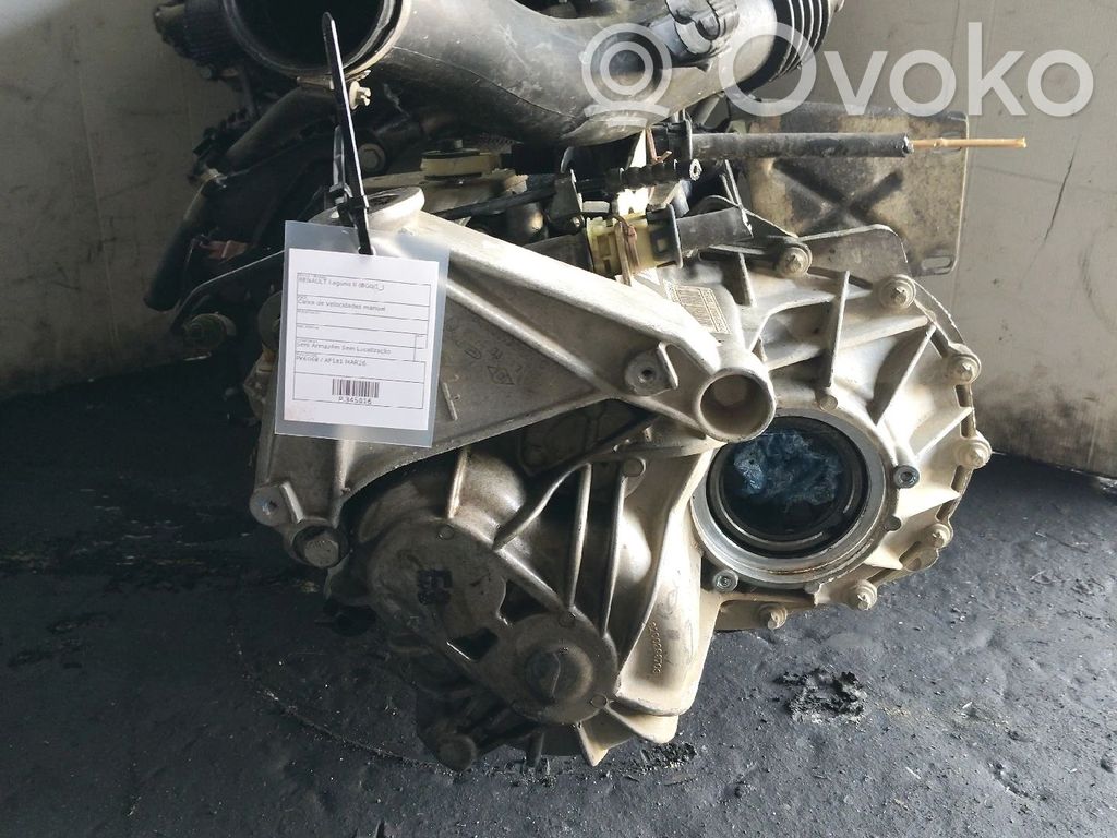 Renault Laguna II Caja de cambios manual de 5 velocidades 