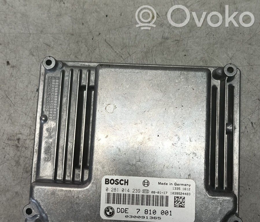 BMW 1 E81 E87 Unidad de control/módulo del motor 