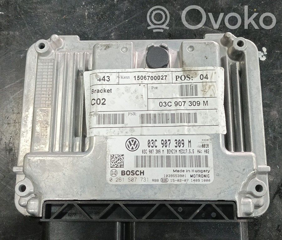 Unidad de control/módulo del motor   0261S07731,ZACK