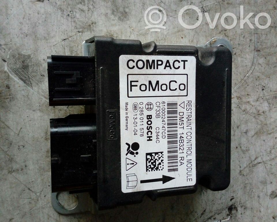 Unidad de control/módulo del Airbag   0285011578,CARLOS