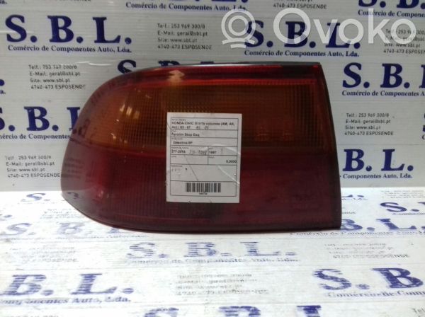 Honda Civic III Takaluukun takavalot 