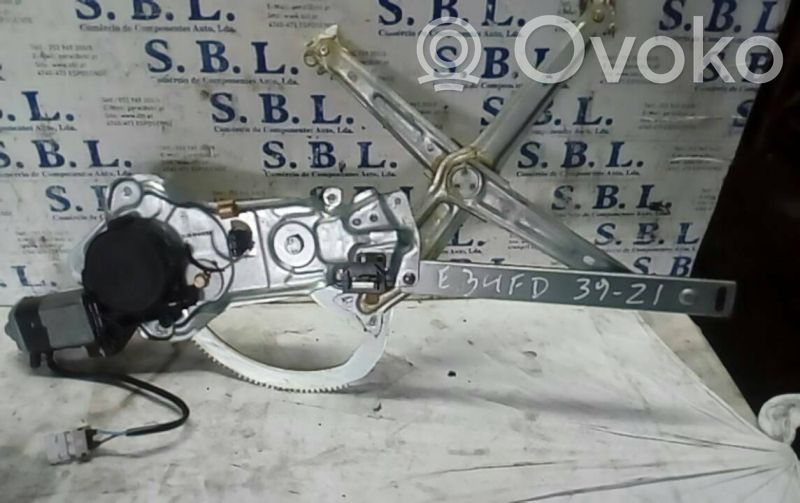 BMW 5 E34 Priekinis el. lango pakėlimo mechanizmas be varikliuko 