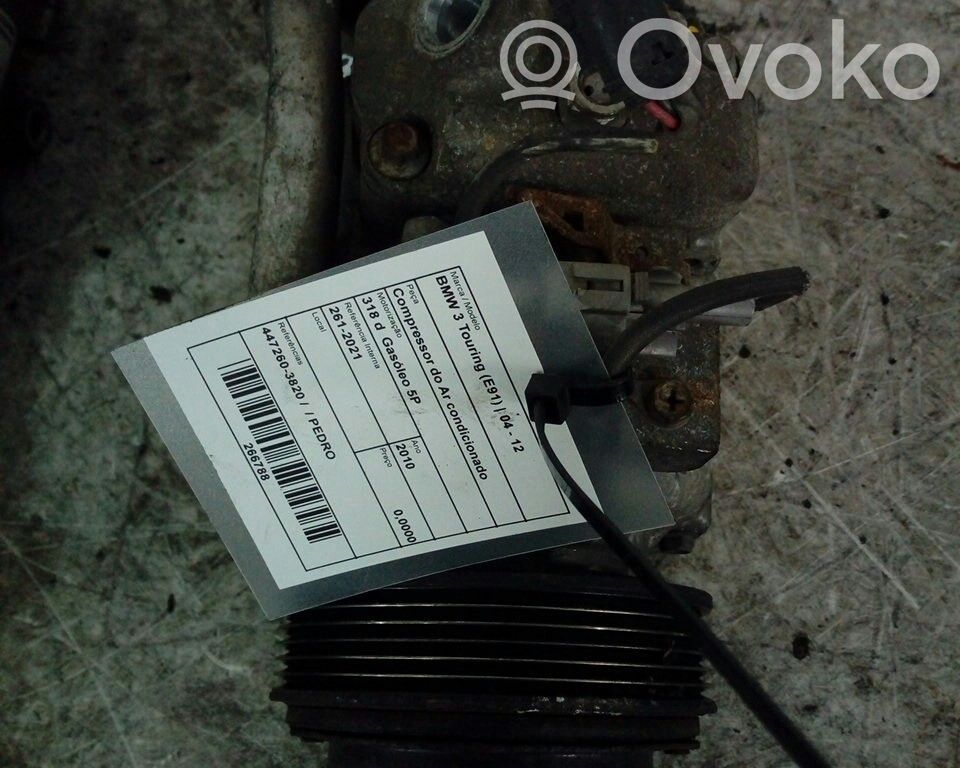 Compresor (bomba) del aire acondicionado (A/C))   4472603820,PEDRO