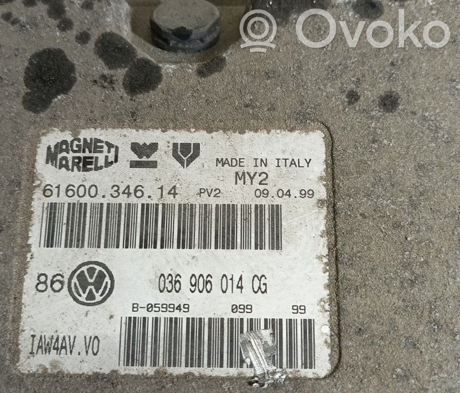 Unidad de control/módulo del motor   6160034614,036906014CG,ZACK