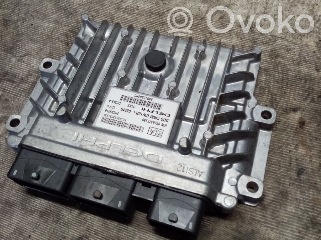 Peugeot 508 Engine control unit/module 