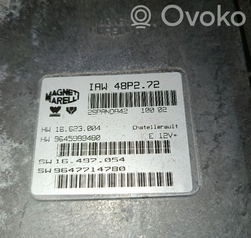 Motorsteuergerät/-modul   HW9645989480,ZACK