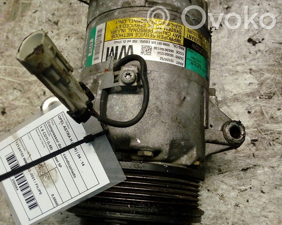 Klimakompressor Pumpe   13124752WM,FILIPE,I822021,WM