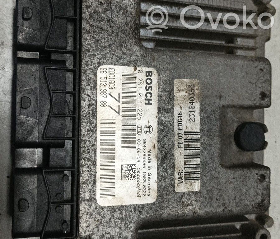 Citroen Xsara Unitate/modul de control motor 