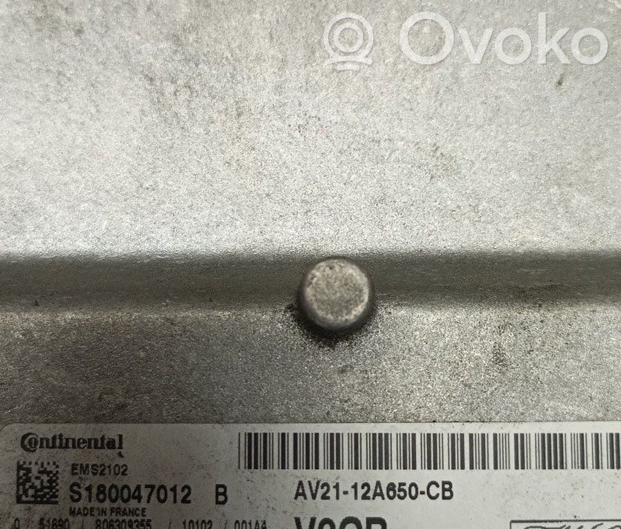 Engine control unit/module   S180047012B,AV2112A650CB,ZACK