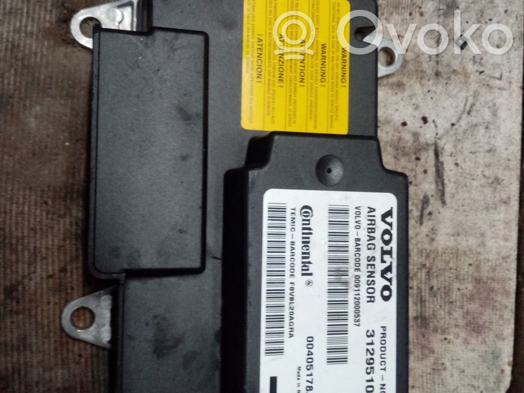 Unidad de control/módulo del Airbag   31295109,00405178A5,BRUNO