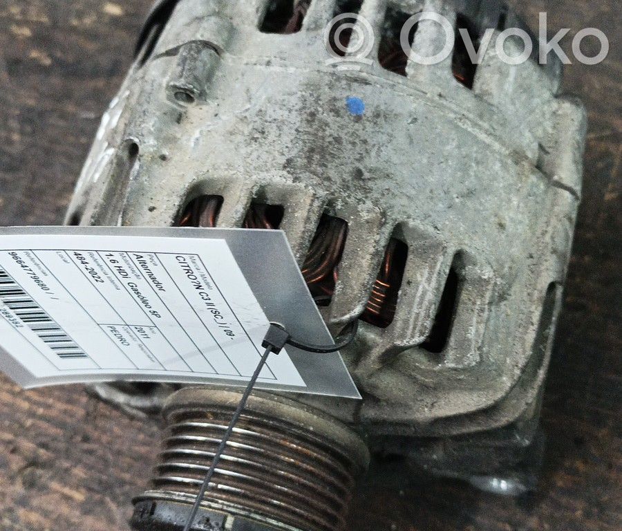 Generator/alternator   9664779680,PEDRO