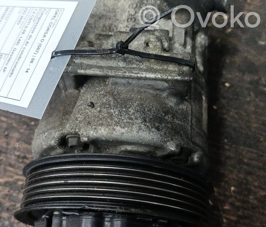 Opel Corsa D Compresseur de climatisation 