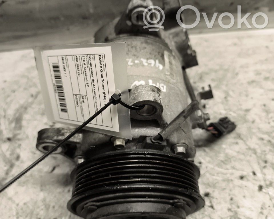 BMW 2 F46 Compresor (pompă) aer condiționat (A/C) 