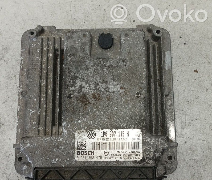 Engine control unit/module   1P0907115H,ZACK