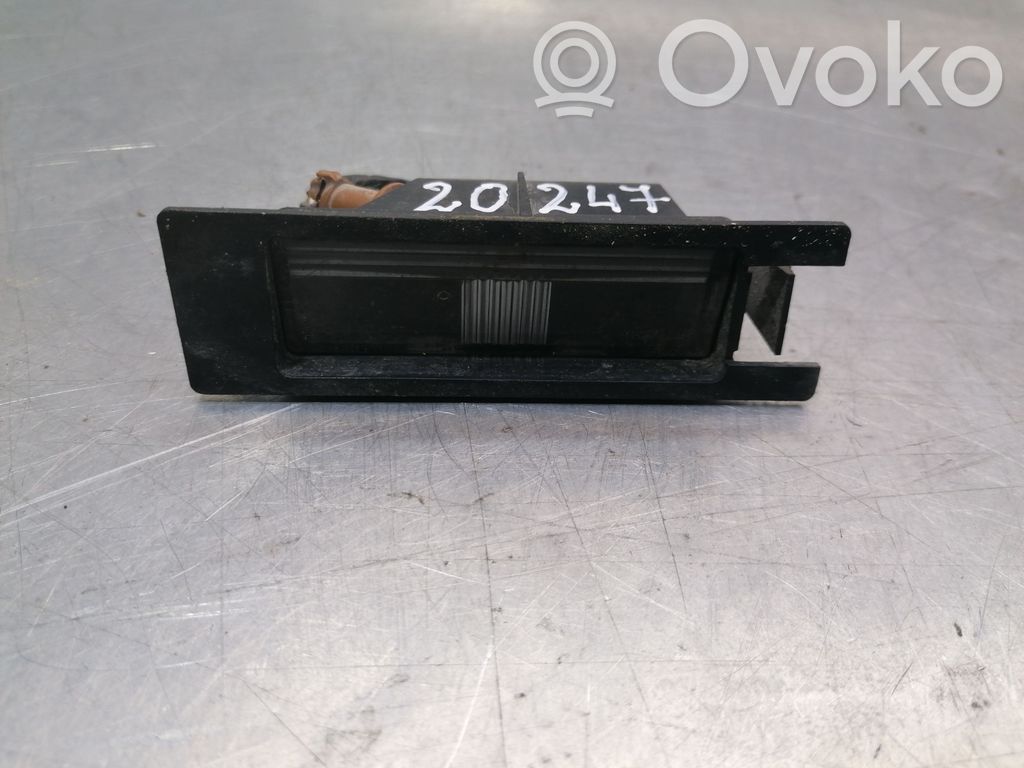 Fiat Punto (199) Lampa oświetlenia tylnej tablicy rejestracyjnej 
