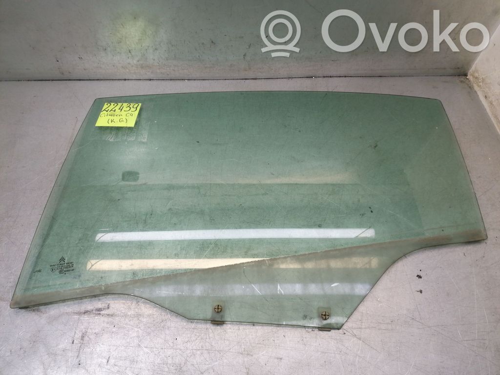 Citroen C4 I Pagrindinis galinių durų stiklas 