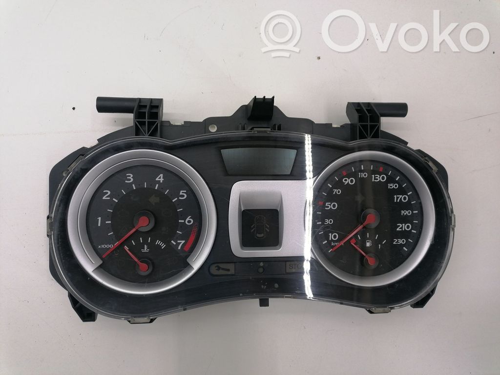 Renault Clio III Speedometer (instrument cluster) 