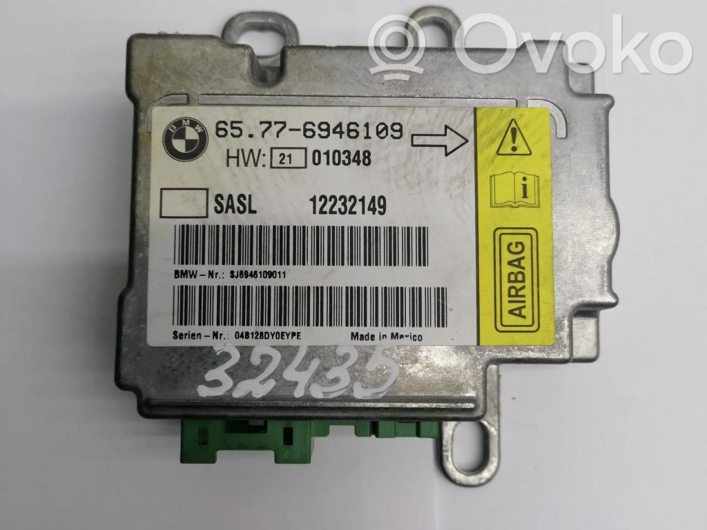 BMW 7 E65 E66 Airbag control unit/module 