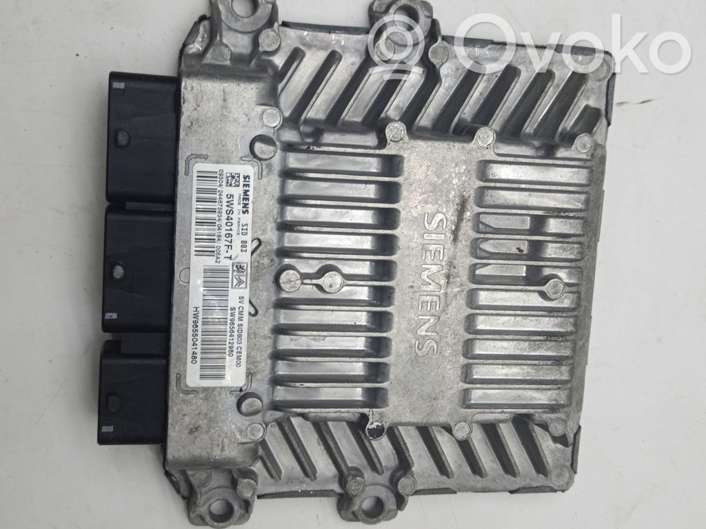 Peugeot 407 Calculateur moteur ECU 