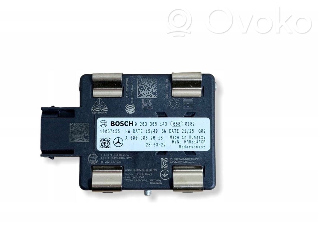 Mercedes-Benz EQC Sensor de radar Distronic 