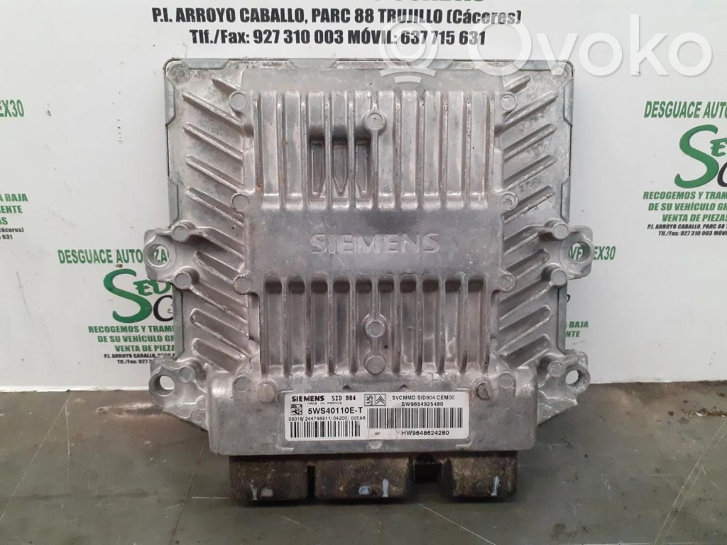 Citroen C3 Moottorin ohjainlaite/moduuli (käytetyt) 