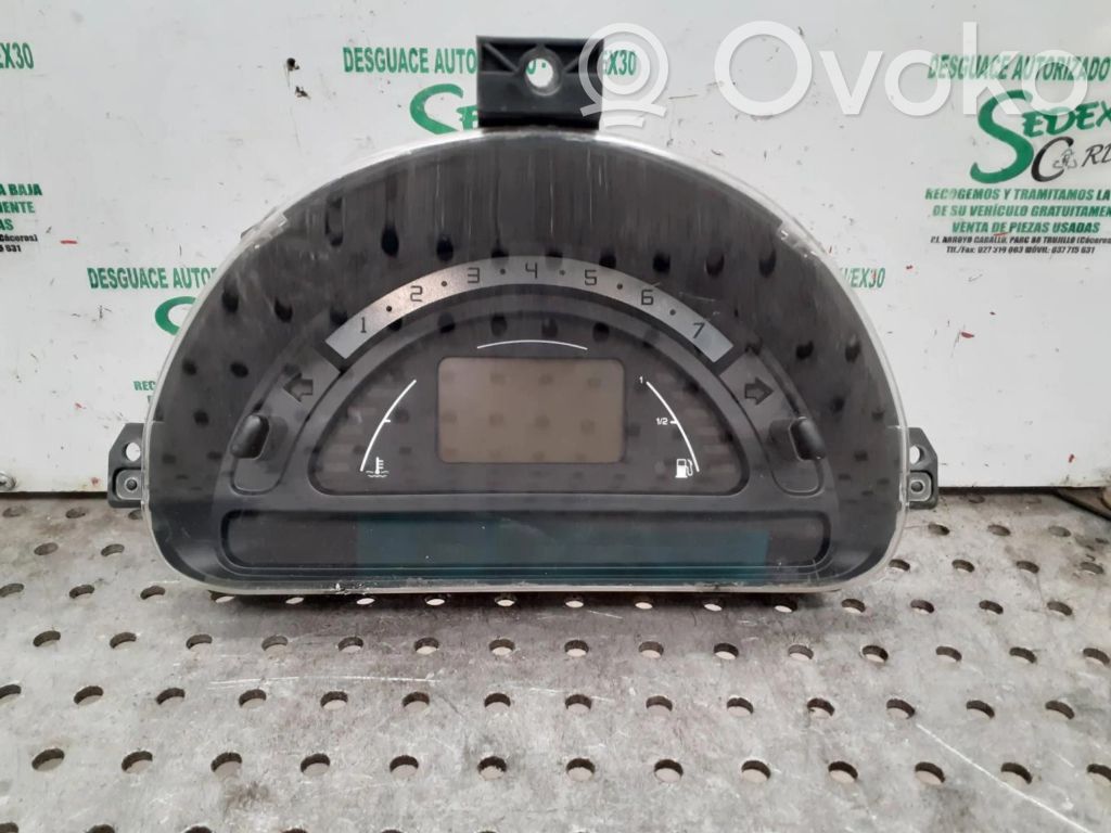 Citroen C3 Geschwindigkeitsmesser Cockpit 