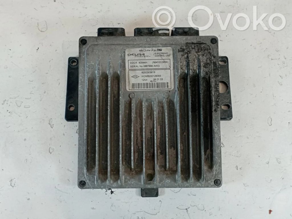 Renault Clio II Engine control unit/module ECU 