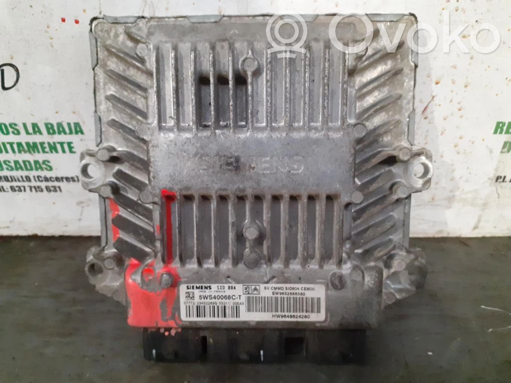 Citroen C3 Unidad de control/módulo ECU del motor 