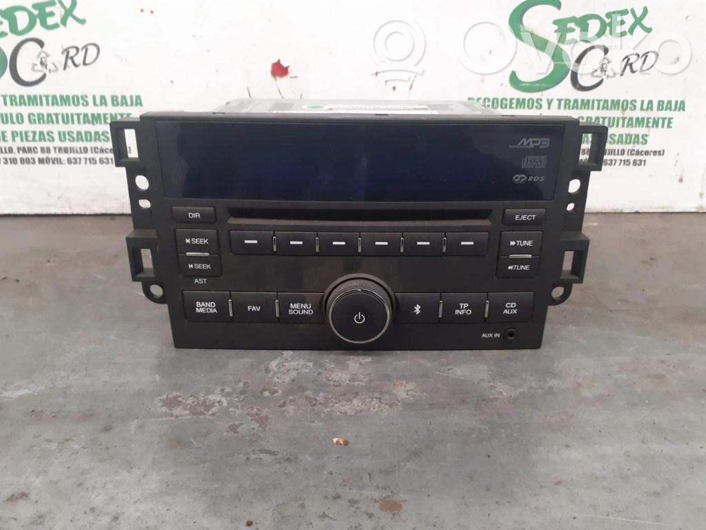 Chevrolet Meriva Unitate principală radio/CD/DVD/GPS 