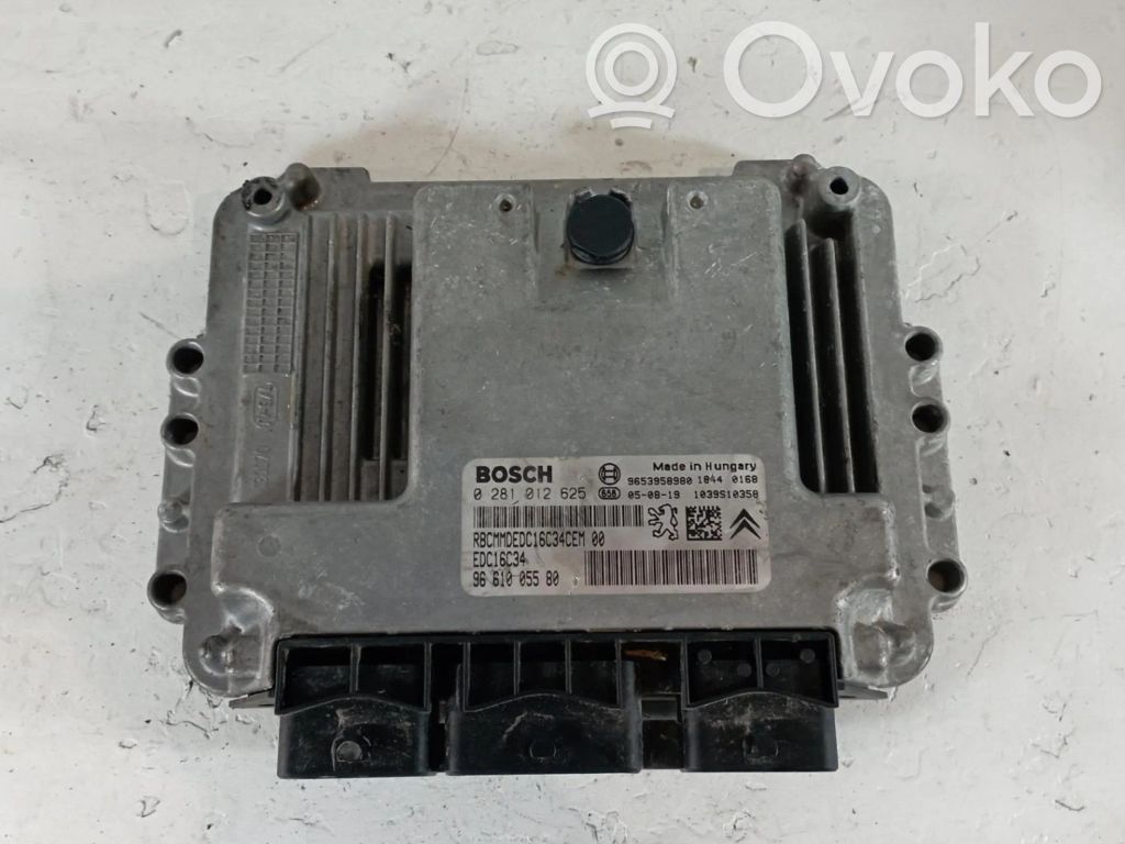 Peugeot 207 CC Komputer / Sterownik ECU silnika 