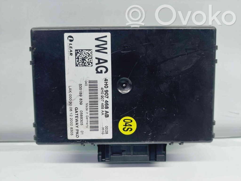 Audi A8 S8 D4 4H Comfort/convenience module 