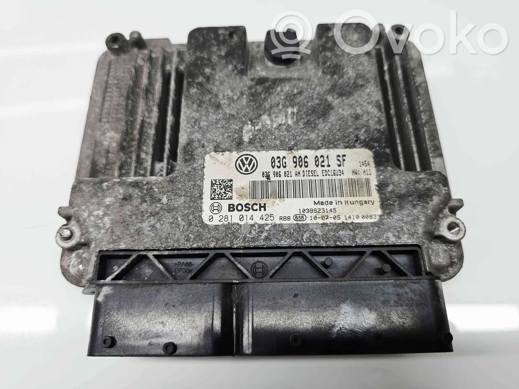 Engine control unit/module ECU   03G906021SF
