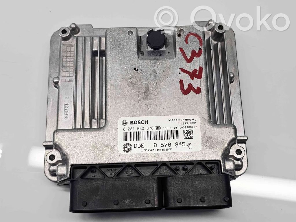 BMW 1 F20 F21 Unitate control motor/modul ECU 
