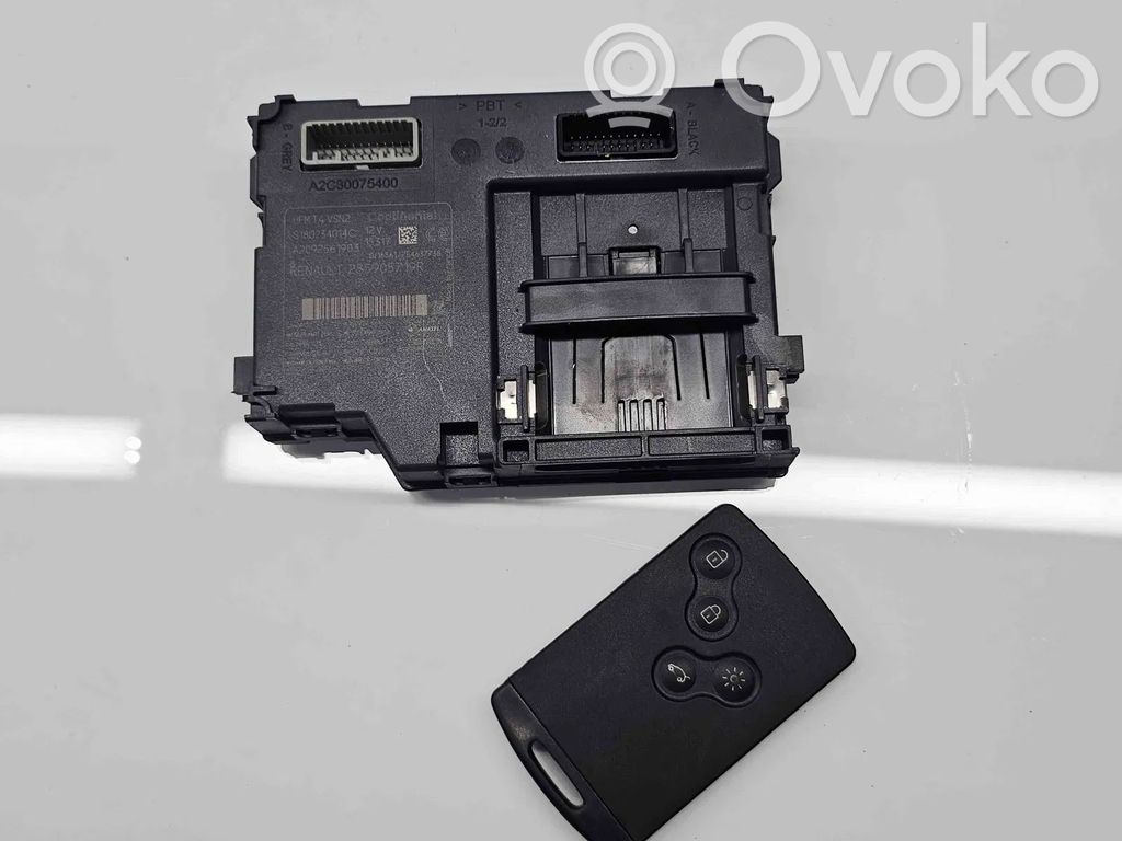 Renault Clio IV Engine start stop button switch 