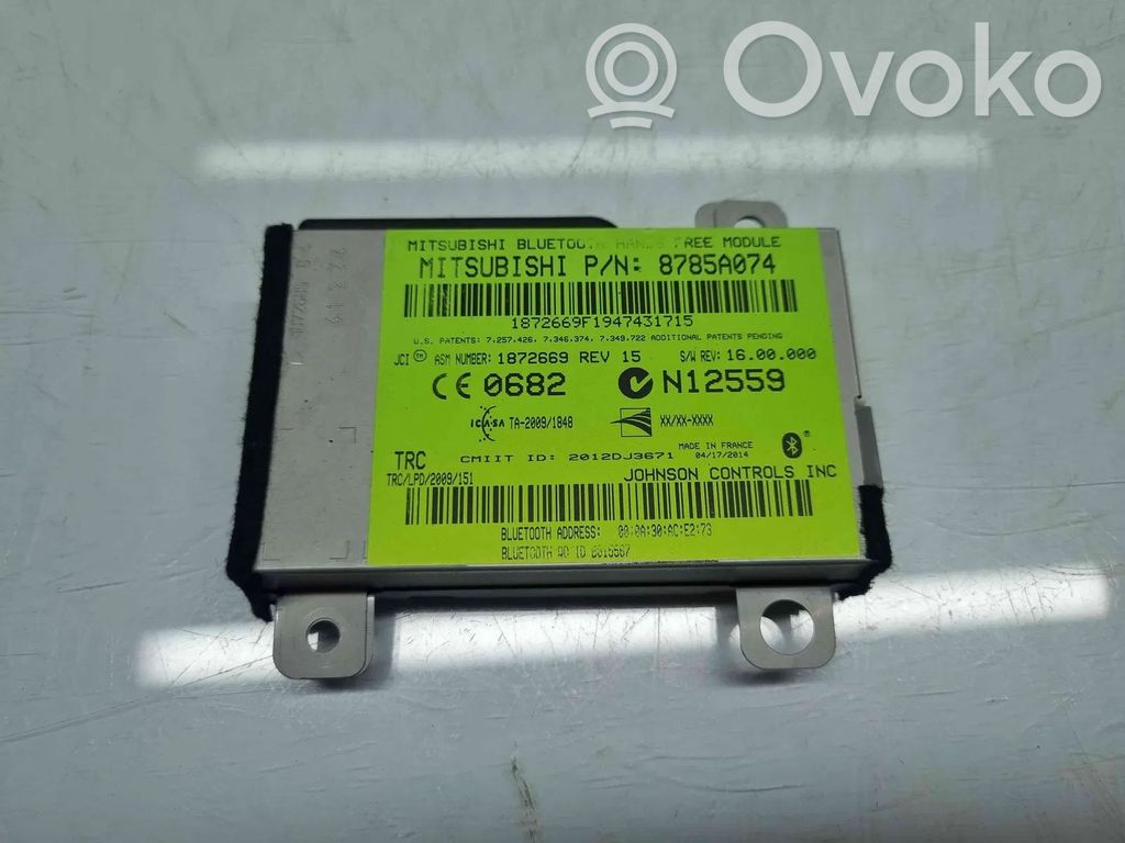 Unidad de control/módulo de bluetooth   8785A074