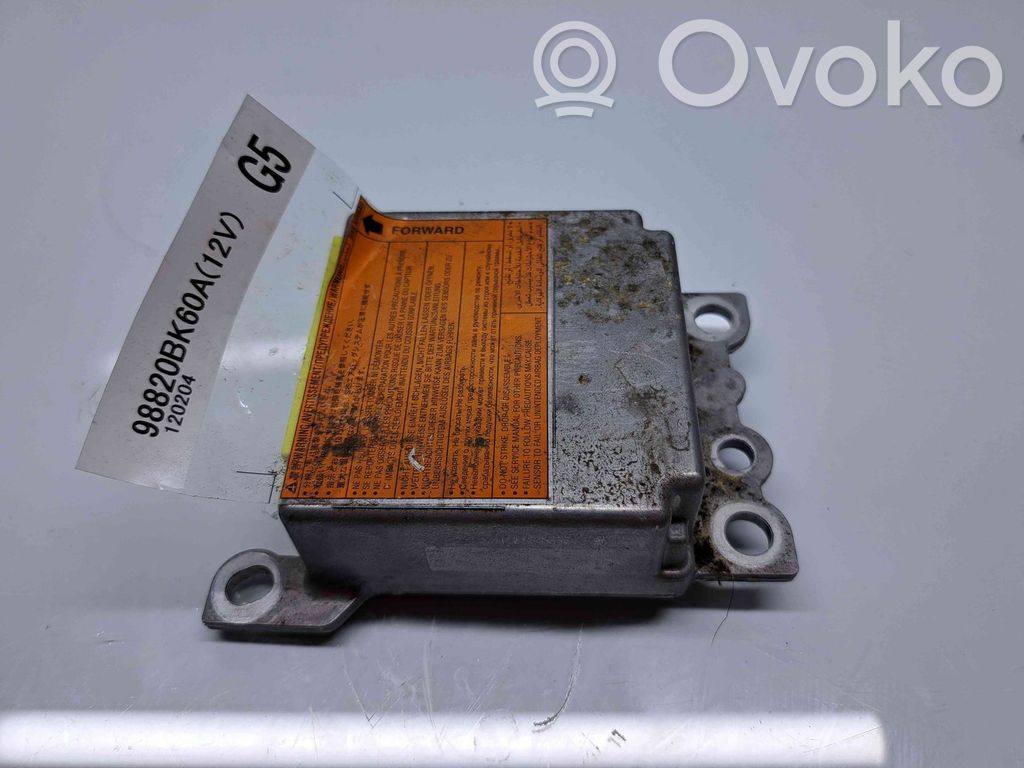 Nissan Qashqai Sterownik / Moduł Airbag 