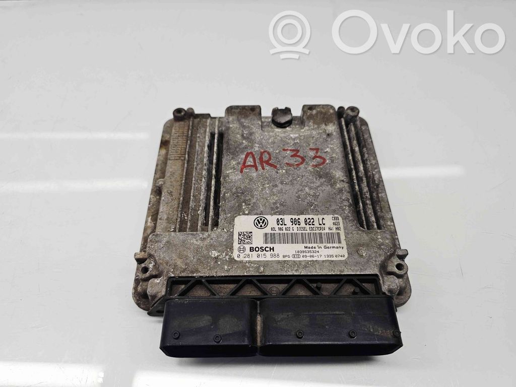 Volkswagen Golf VI Engine control unit/module ECU 