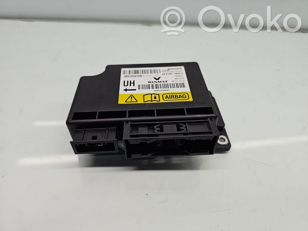 Renault Megane III Airbag control unit/module 