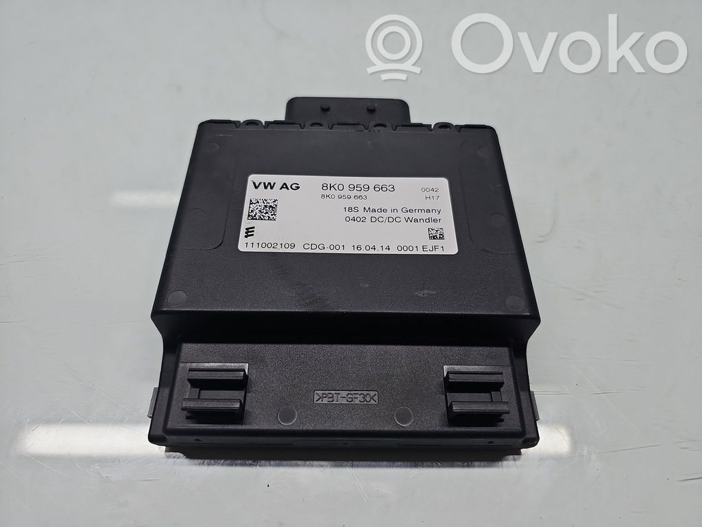 Audi A4 S4 B8 8K Module confort 