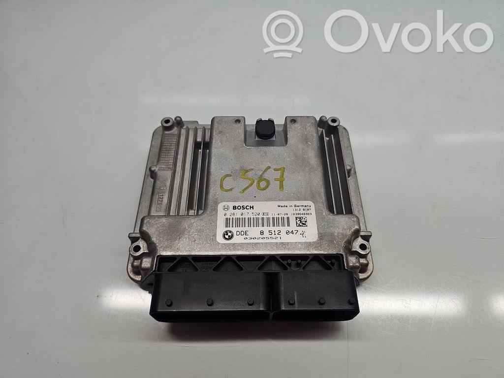 Unité de commande, module ECU de moteur   8512047