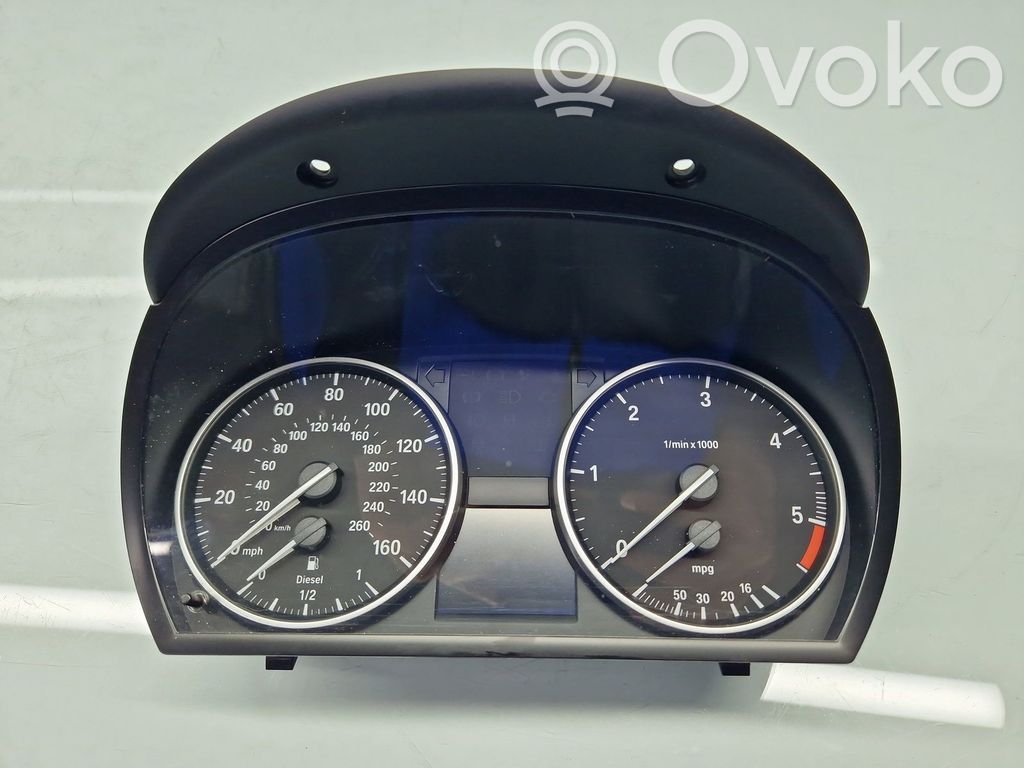 BMW 3 E90 E91 Speedometer (instrument cluster) 