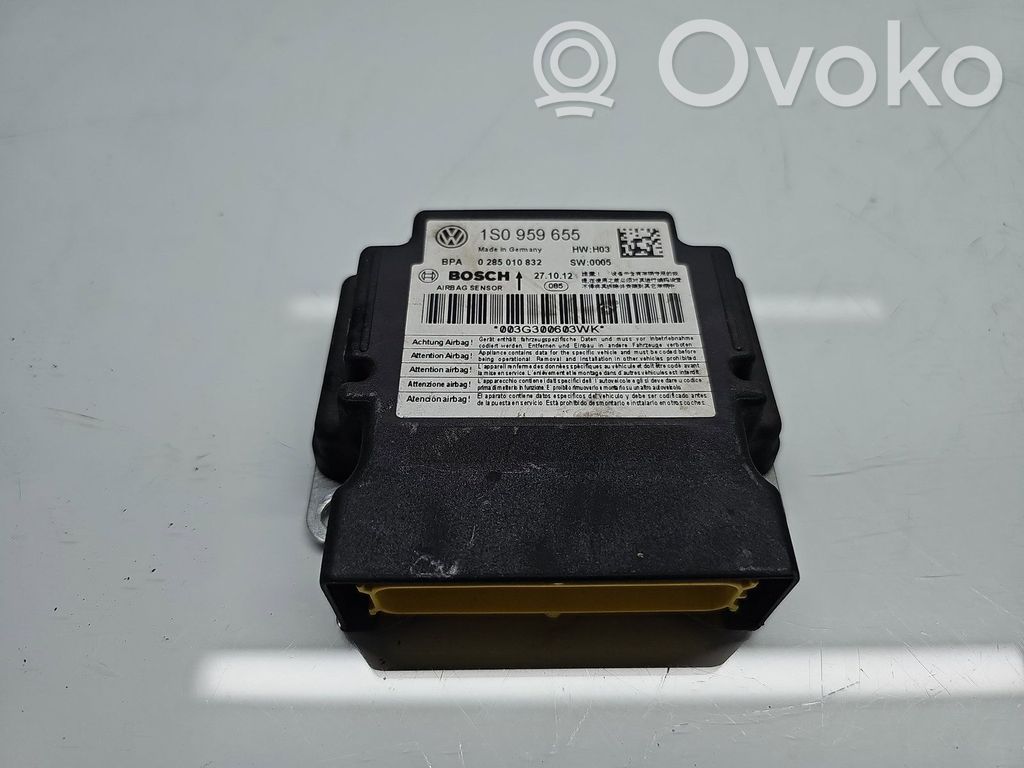 Volkswagen Up Airbag control unit/module 