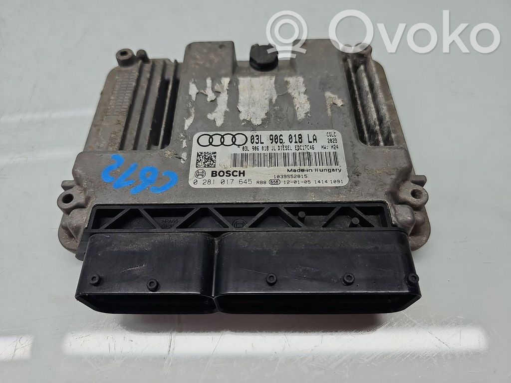 Engine control unit/module ECU   03L906018LA