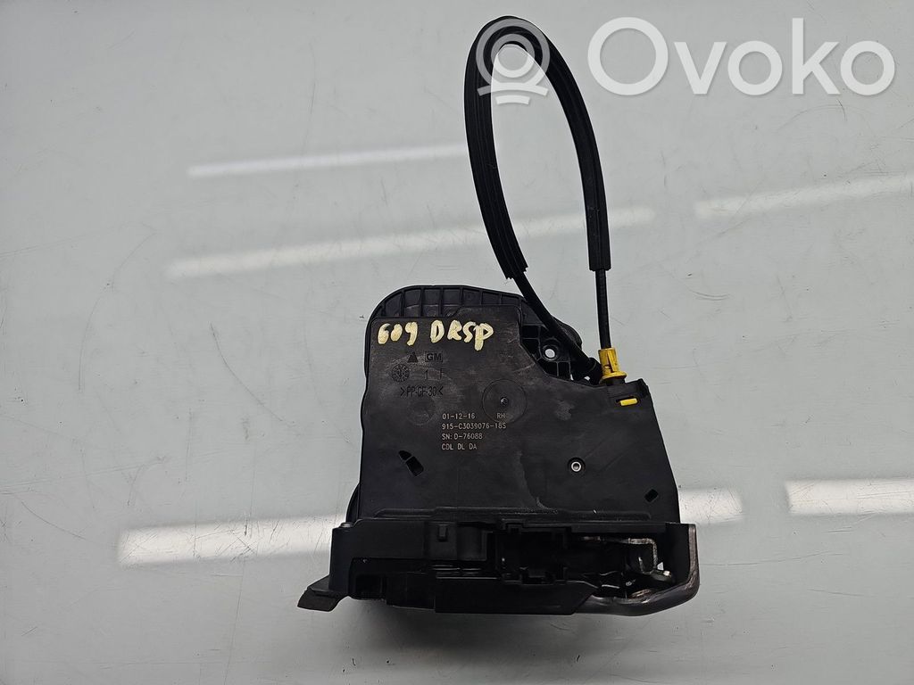 Opel Astra K Serratura portiera anteriore (vicino alla maniglia) 
