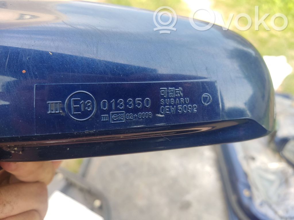 Specchietto retrovisore elettrico portiera anteriore   E13013350,OEW5092,E13020006